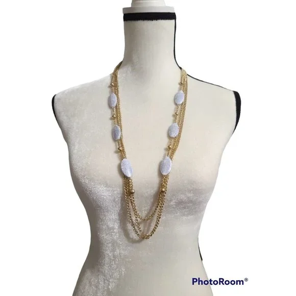 Ellen Tracy Jewelry Ellen Tracy Gold Tone Chunky Necklace